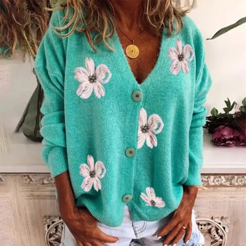 MARNIE | Spring Printed Sweater