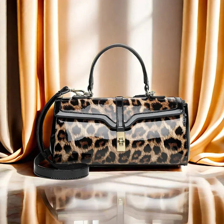 Leoparda Leather Bag