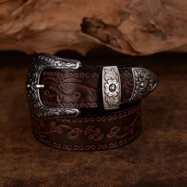 Cowboy Leather Belt