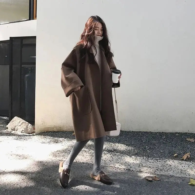 MAURA | Oversizes blend Trenchcoat Jacket