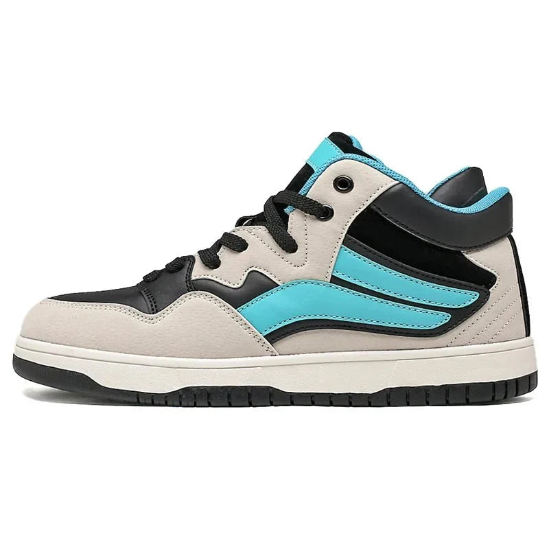 Leather Basketball Sneakers