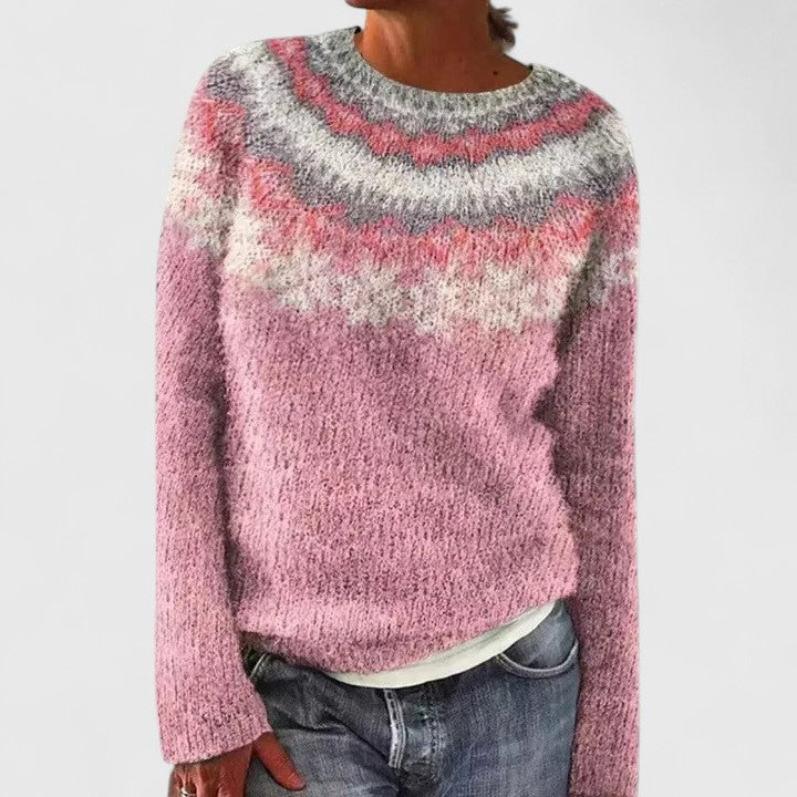 ELISE – NORDIC KNIT SWEATER