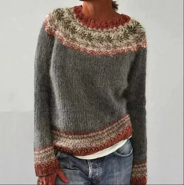 KIRA | Casual Printed Knitwear