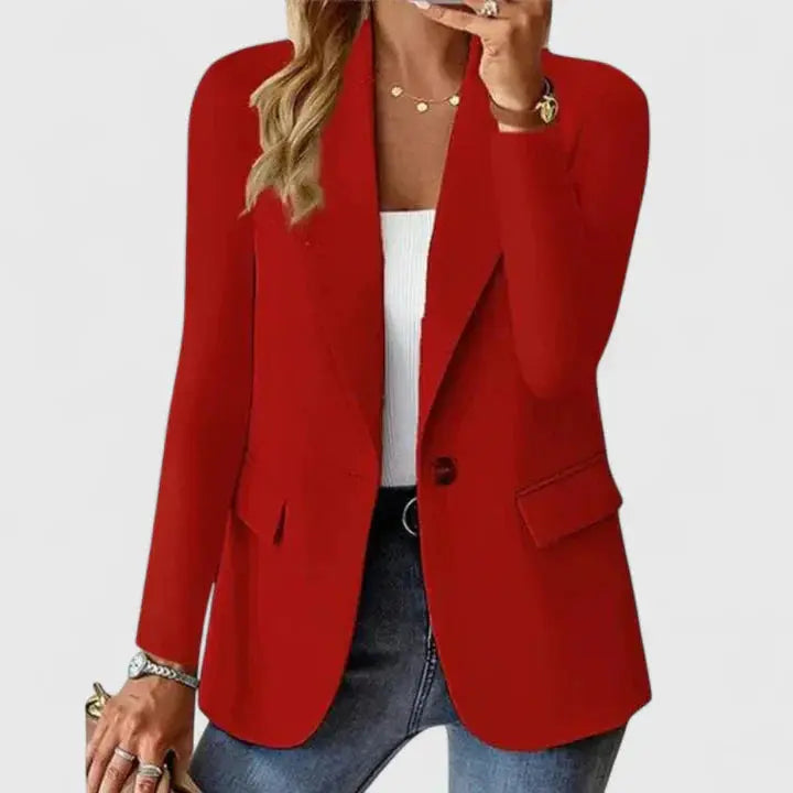 Emily | Women’s Classic Single Button Casual Blazer