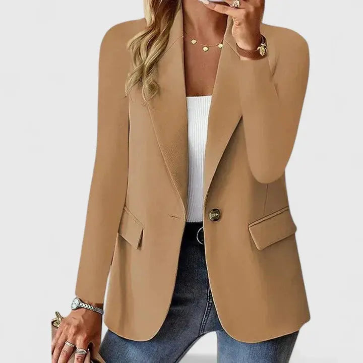 Emily | Women’s Classic Single Button Casual Blazer