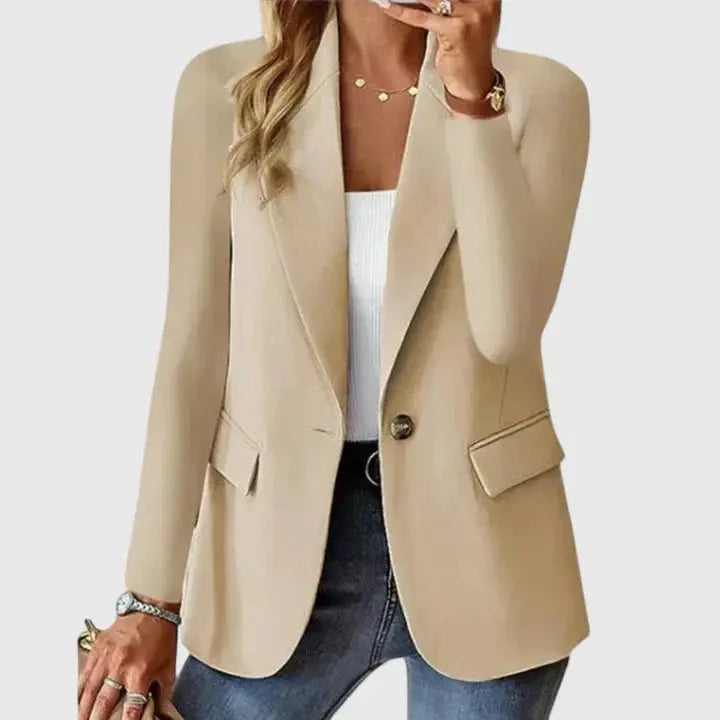 Emily | Women’s Classic Single Button Casual Blazer