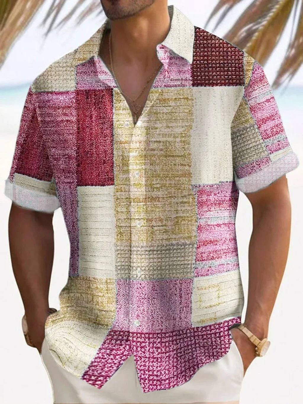 Joshua | Retro Button-Down Shirt