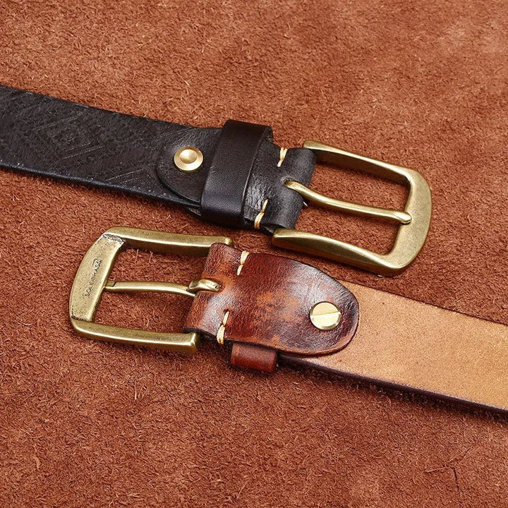 Tribal Leather Belt