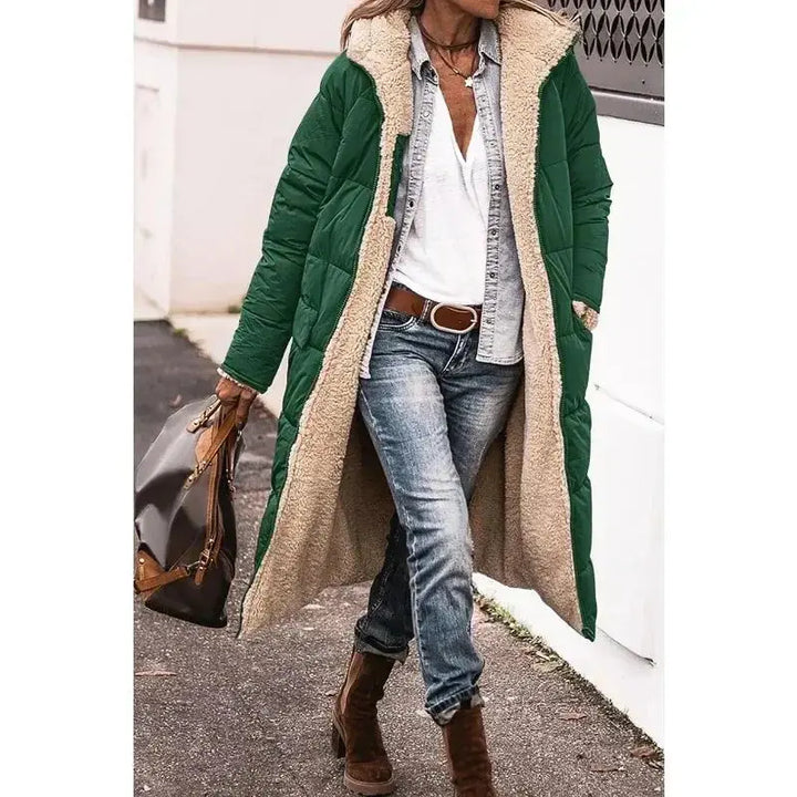 Ava | Oversized Sherpa-Lined Winter Coat