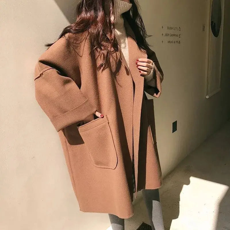 MAURA | Oversizes blend Trenchcoat Jacket