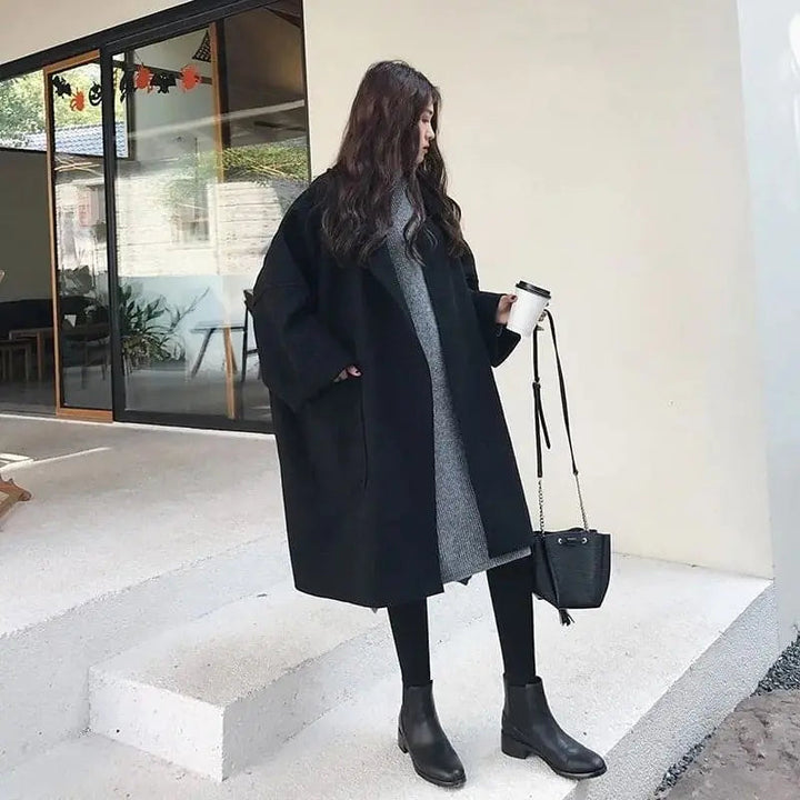 MAURA | Oversizes blend Trenchcoat Jacket