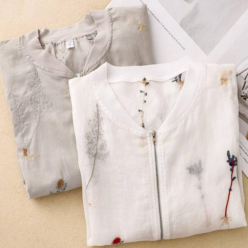 Arlette Couture -Linen Jacket
