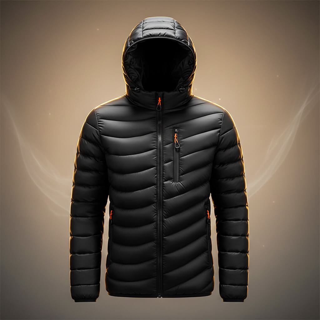 Eliot Quilted Hooded Jacket
