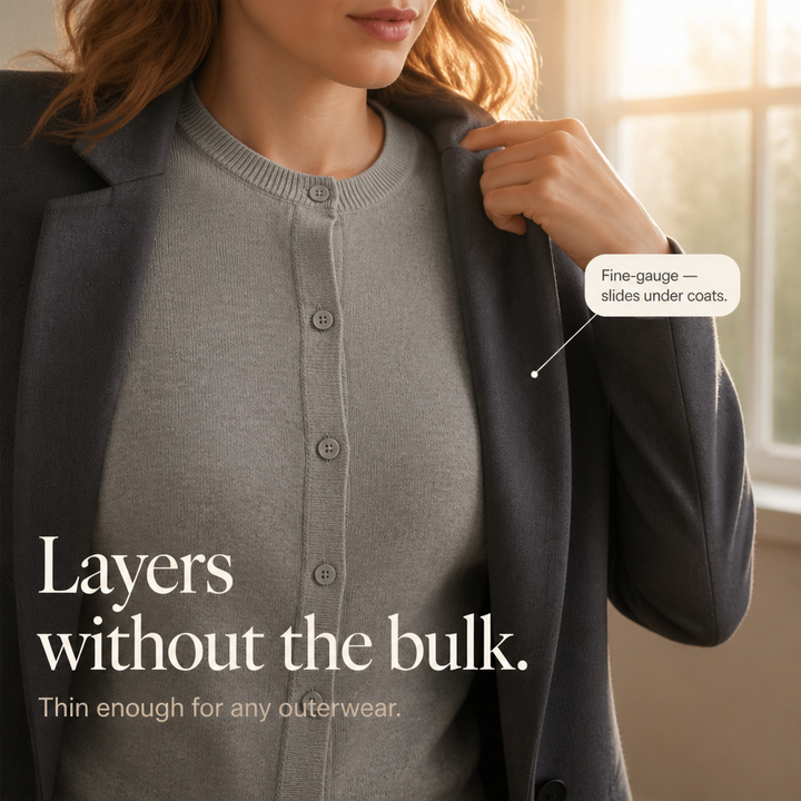 Hudson & Parker - Cropped Brushed-Knit Button-Front Cardigan