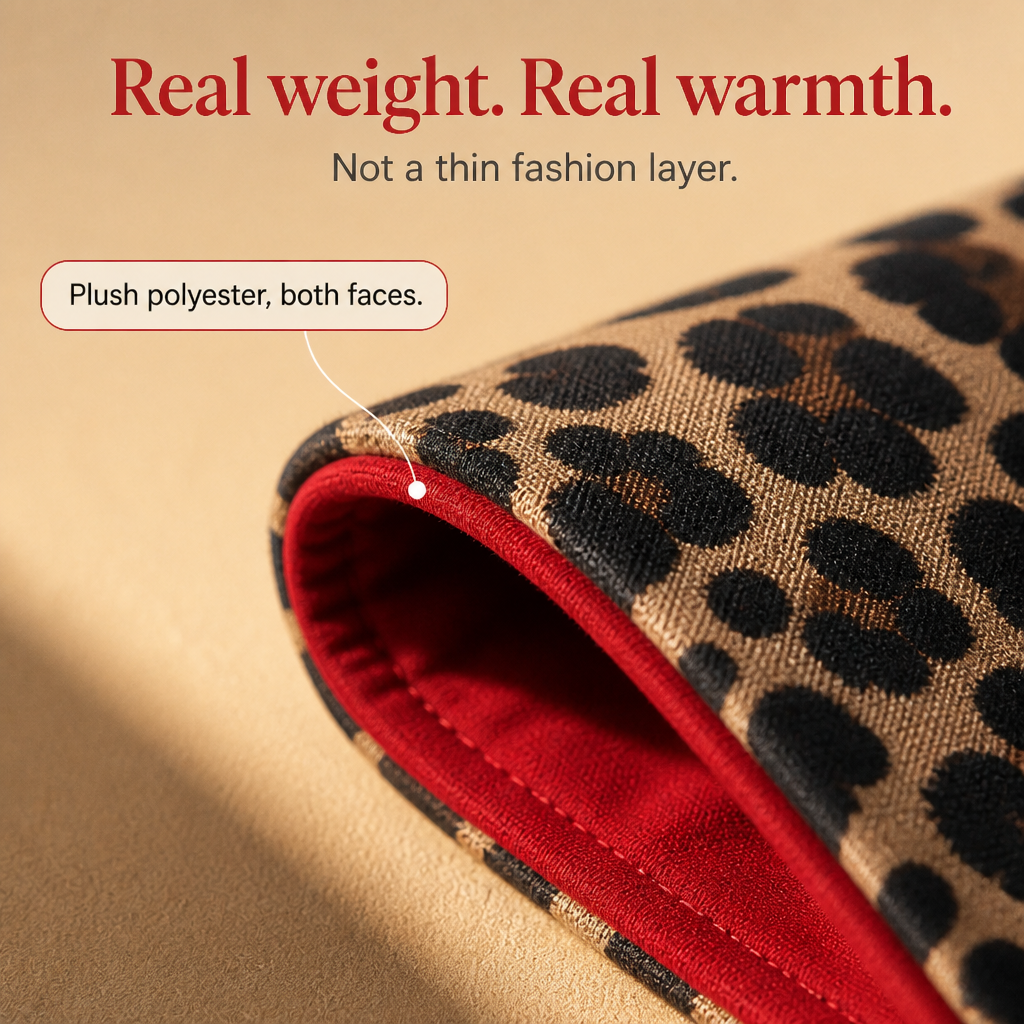 Hudson & Parker - Reversible Leopard Print Hooded Coat