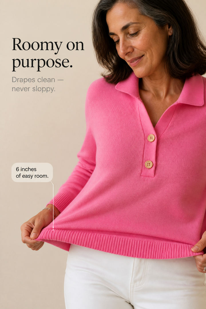 Hudson & Parker - Collared Pullover Sweater