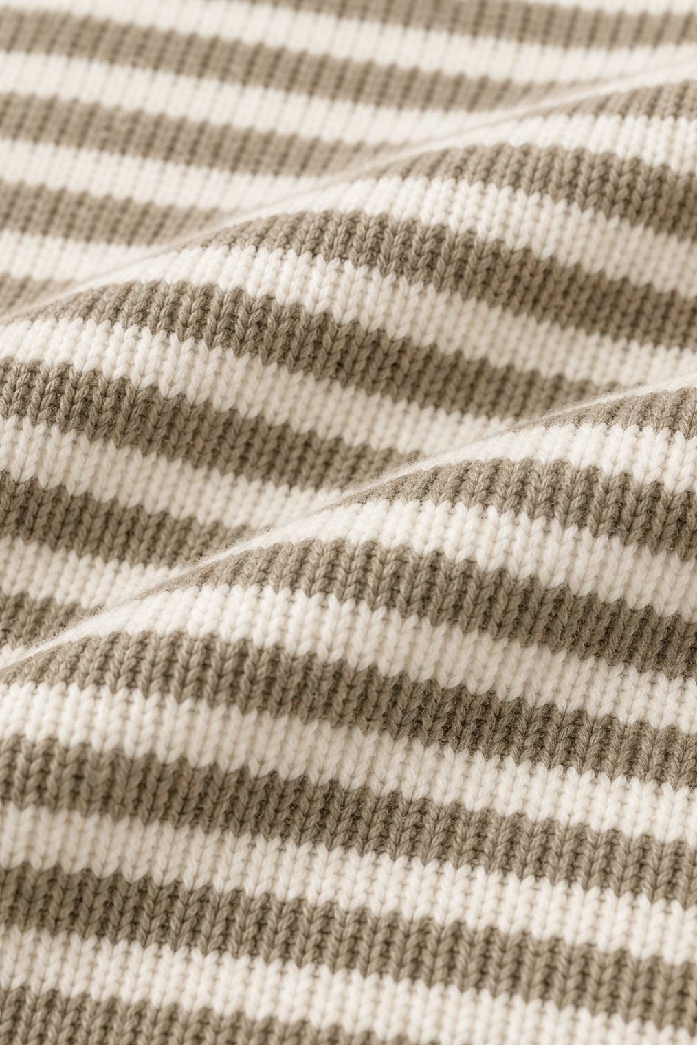 Hudson & Parker - Striped Open-Front Knit Cardigan