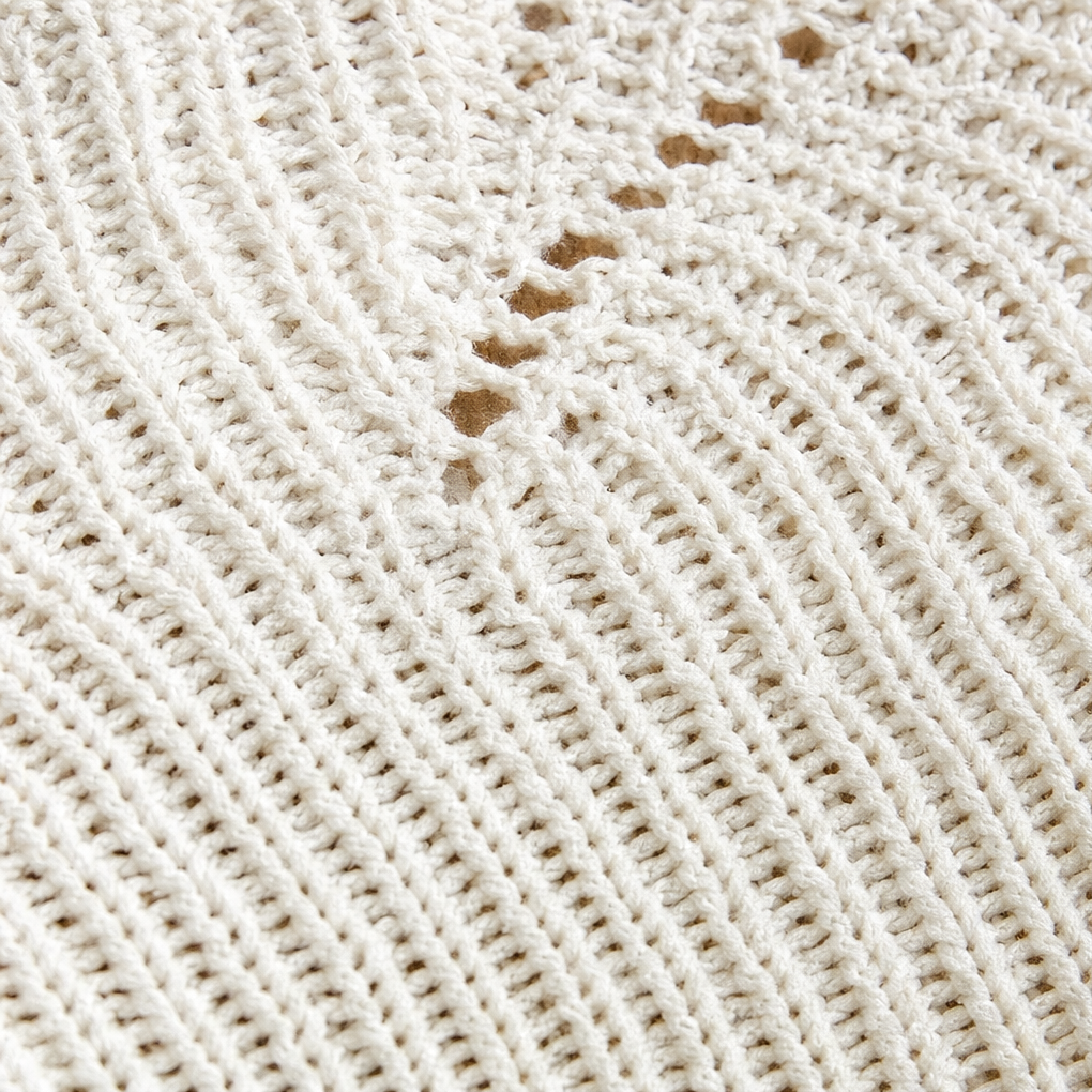 Hudson & Parker - Hollow Wave Batwing Sleeve Sweater
