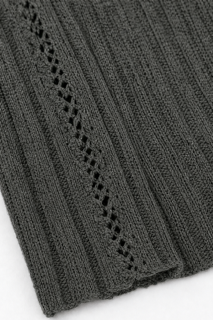 Hudson & Parker - Open-Front Waterfall Knit Cardigan