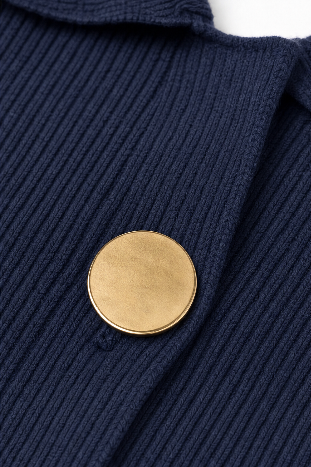 Hudson & Parker - Oversized Scalloped-Hem Button Cardigan