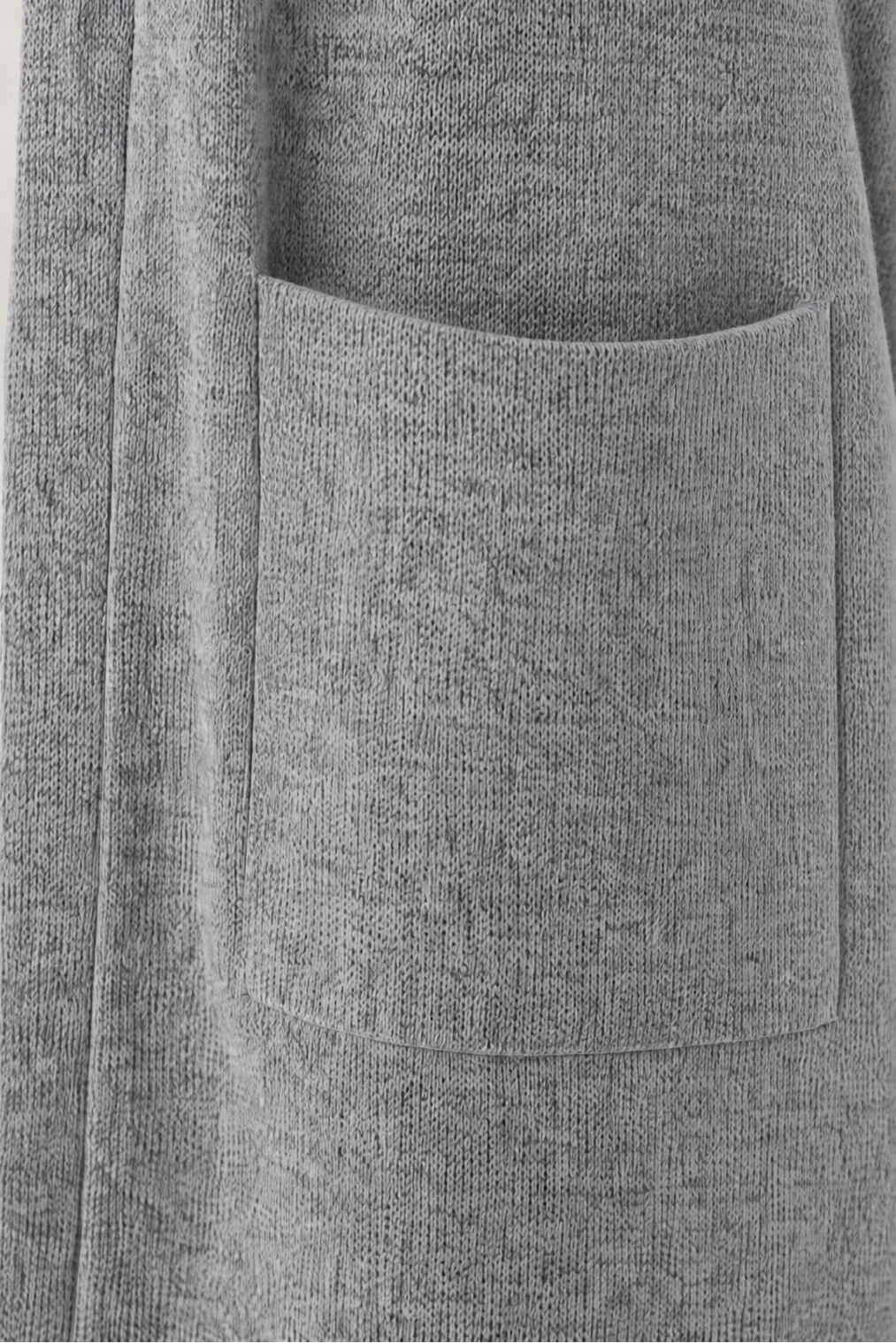 Hudson & Parker - Eyelet Waterfall Open-Front Cardigan
