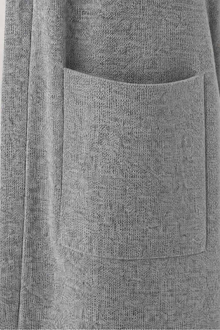 Hudson & Parker - Eyelet Waterfall Open-Front Cardigan