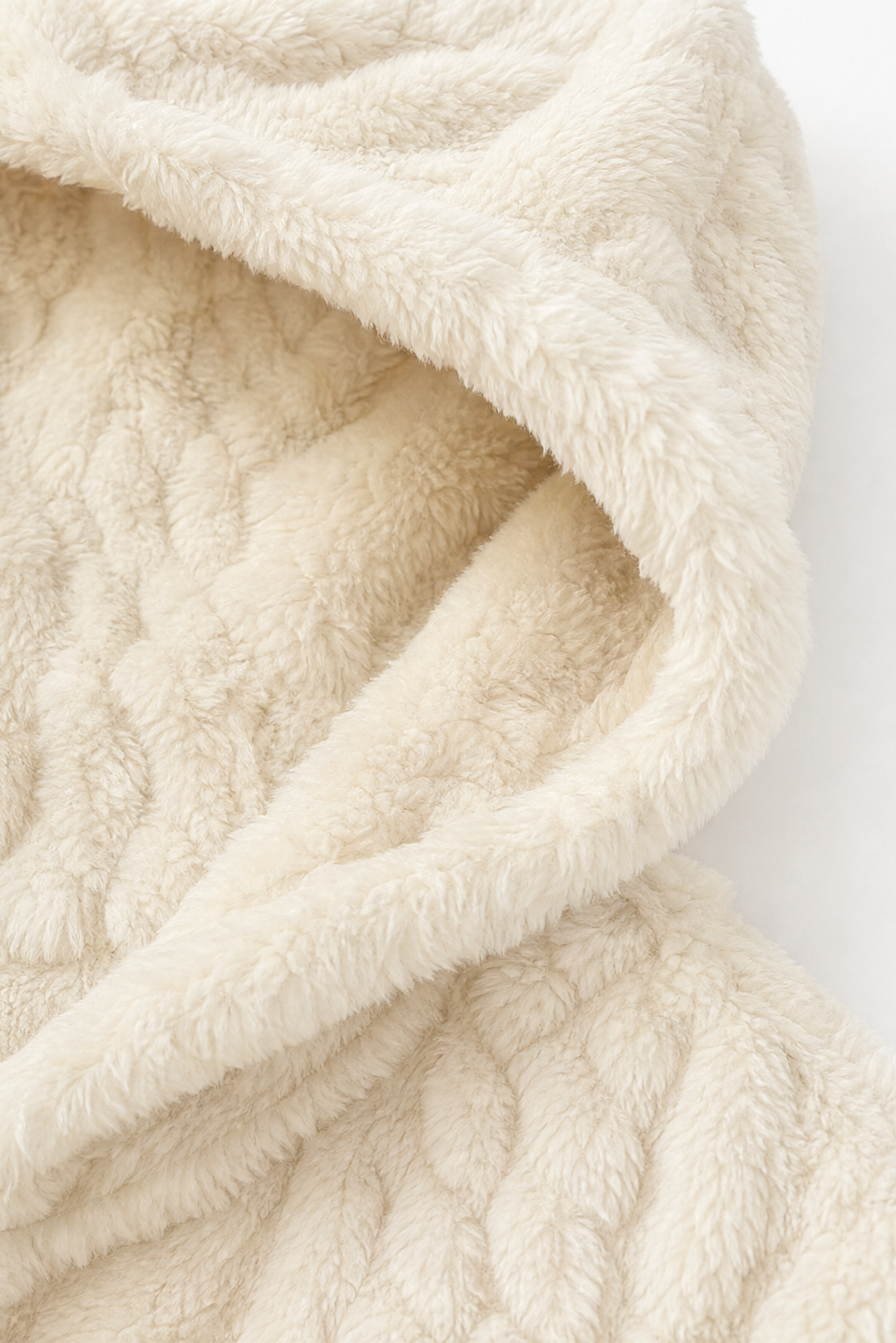 Hudson & Parker - Cable-Knit Hooded Longline Coat
