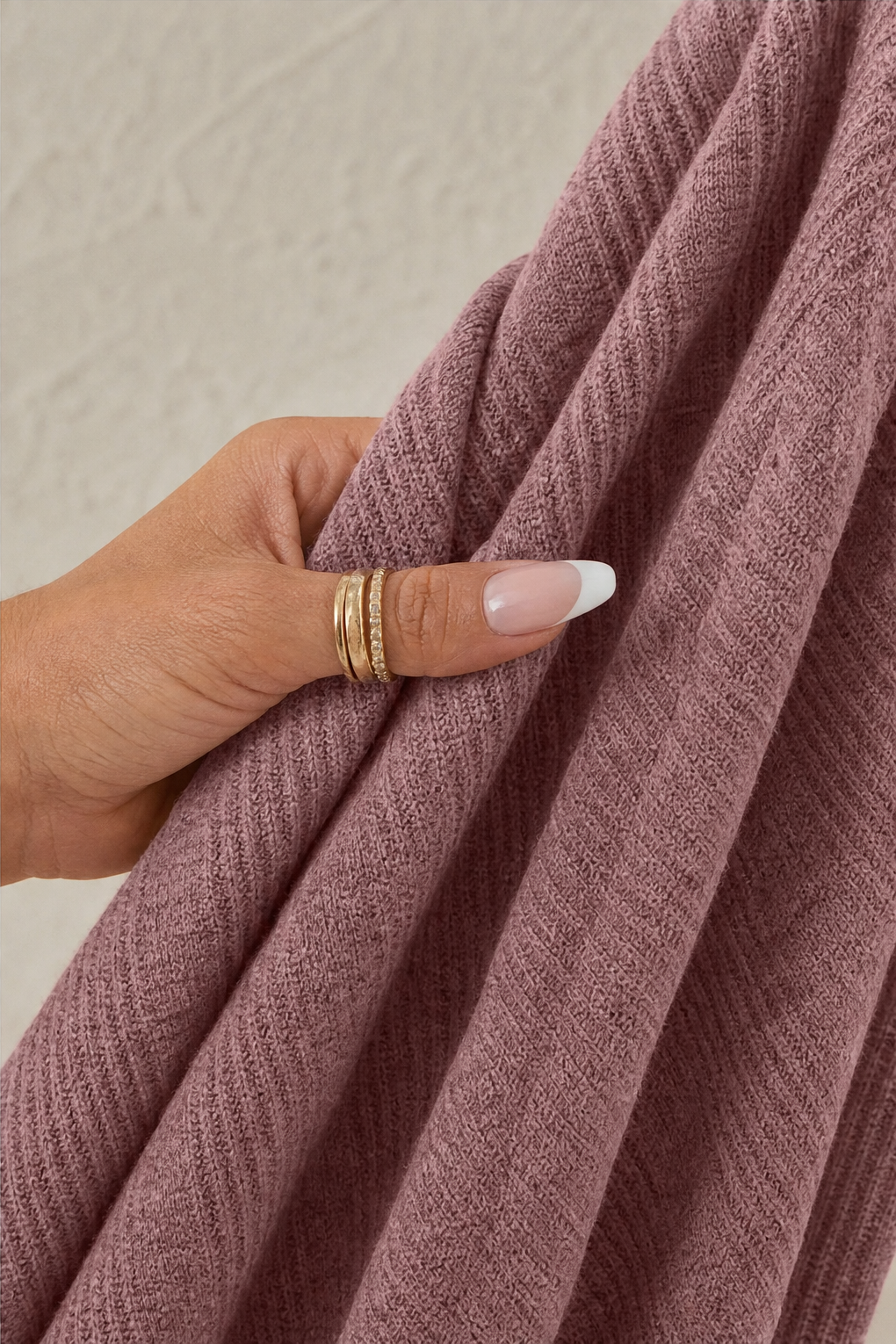 Hudson & Parker - Batwing Sleeve Open-Front Knit Cardigan