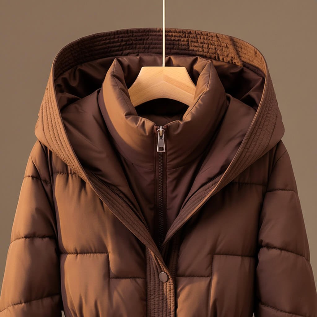 Anastasia Quilted Hooded Coat