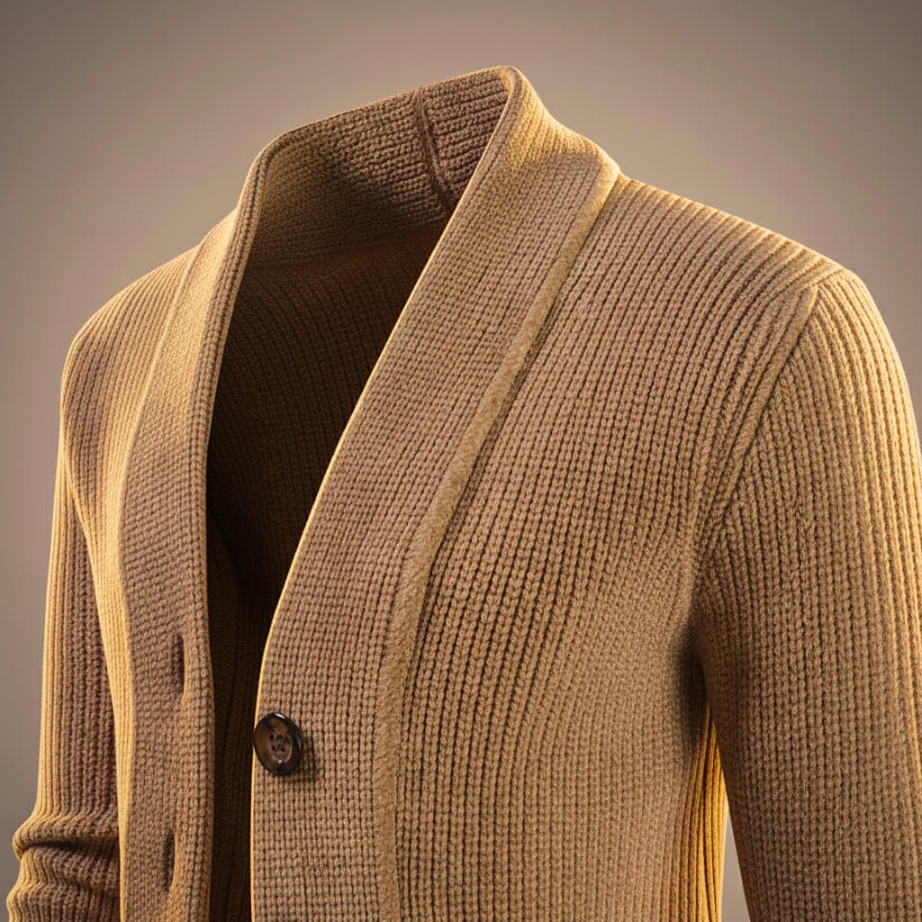 Andrew Virgin Knit Cardigan