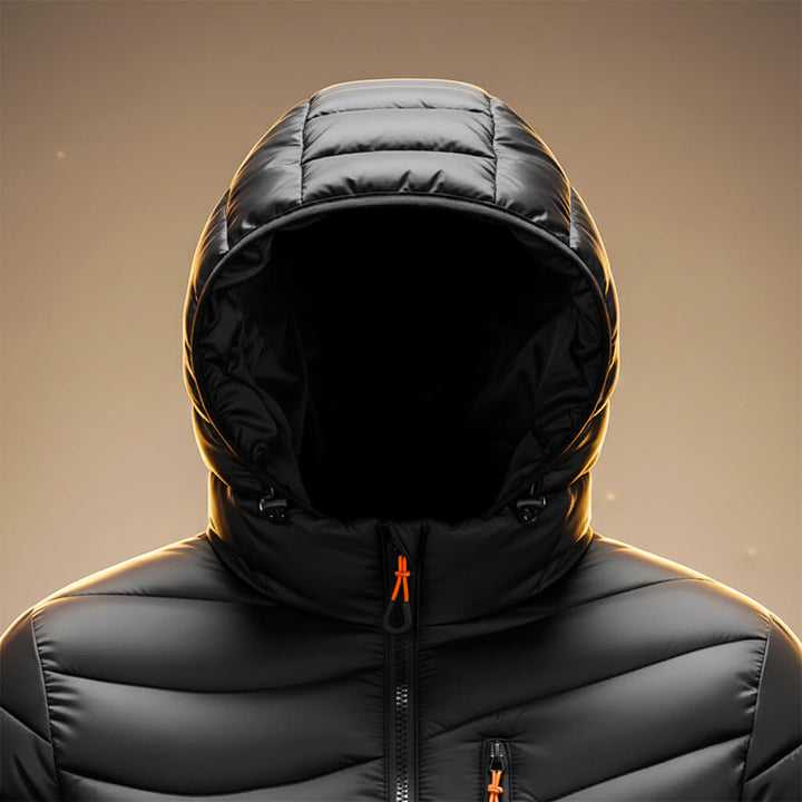 Eliot Quilted Hooded Jacket