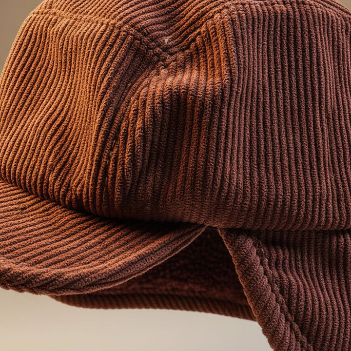 Casey Corduroy Earflap Cap