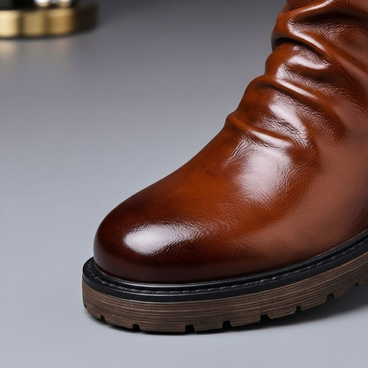 Walter Italian Leather Boots