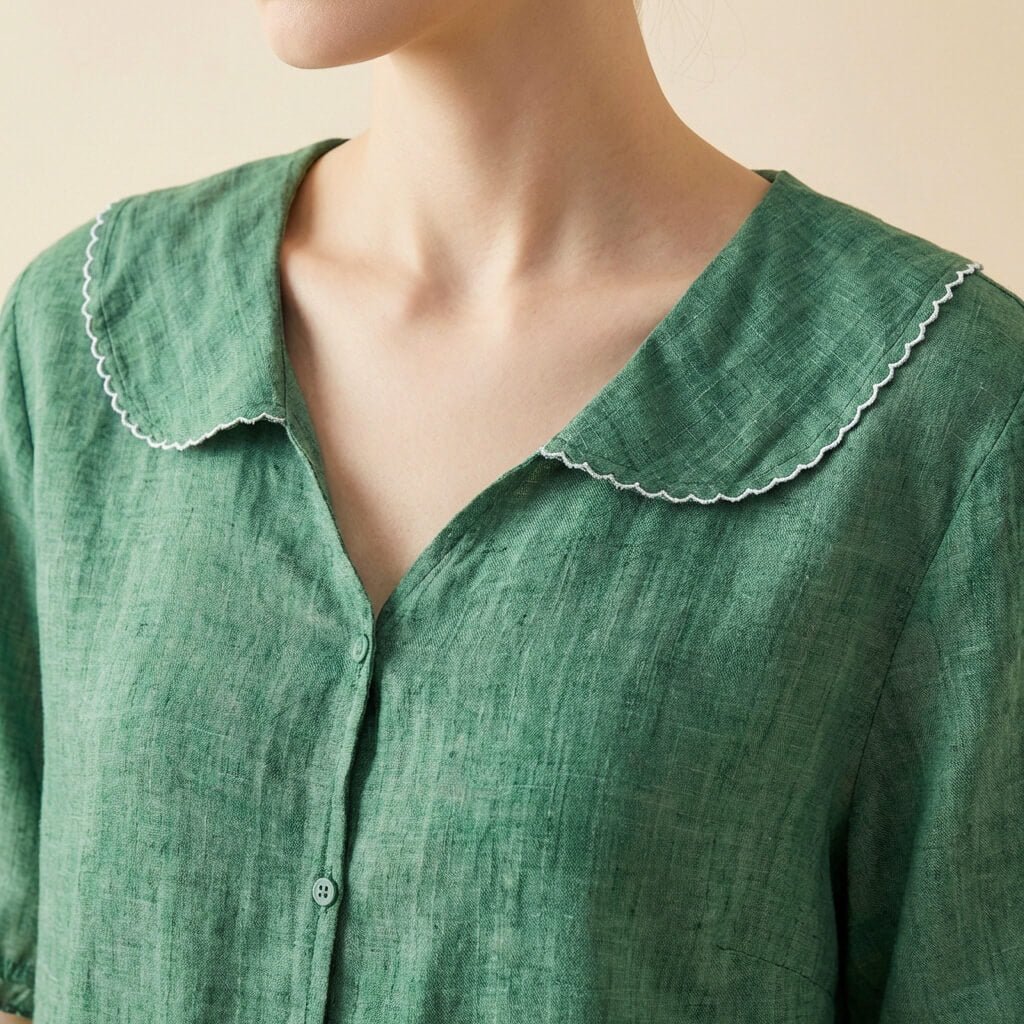 Clara -Linen Blouse