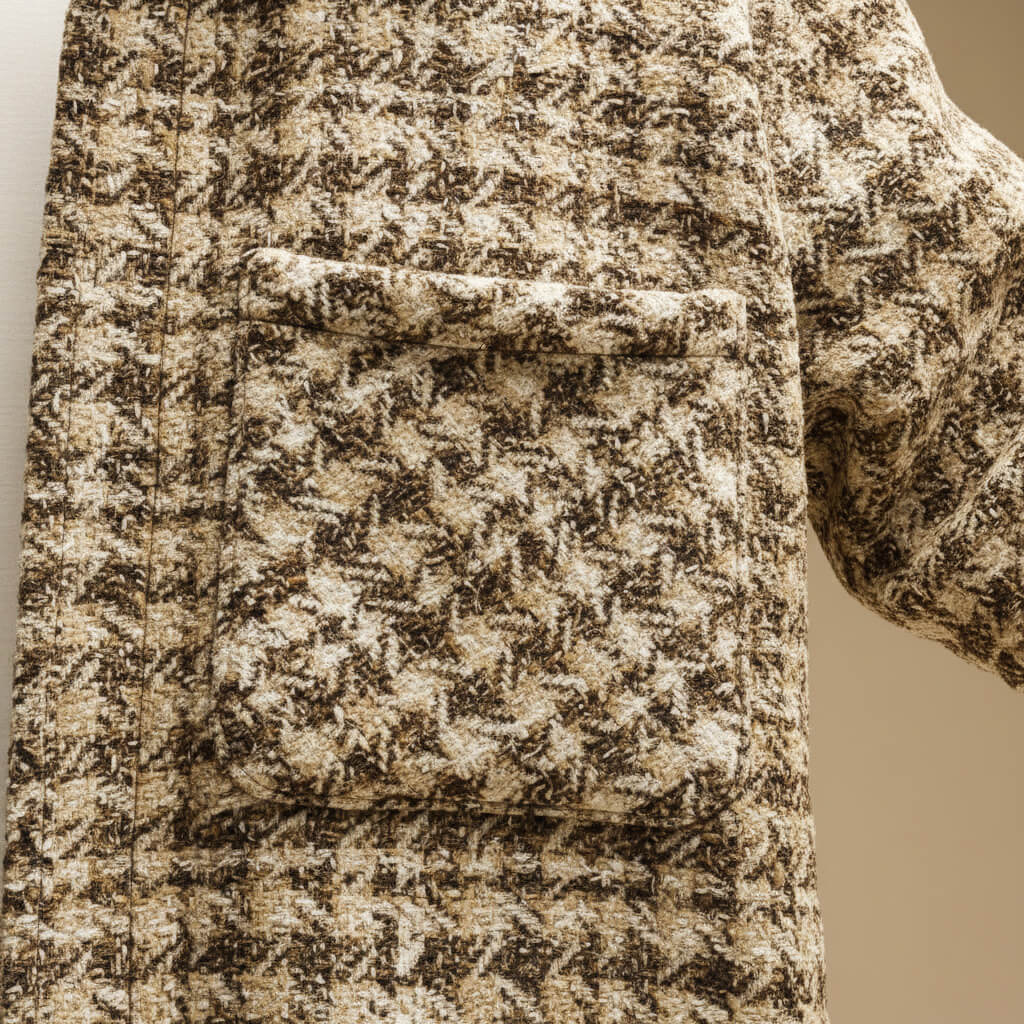James Houndstooth Jacket