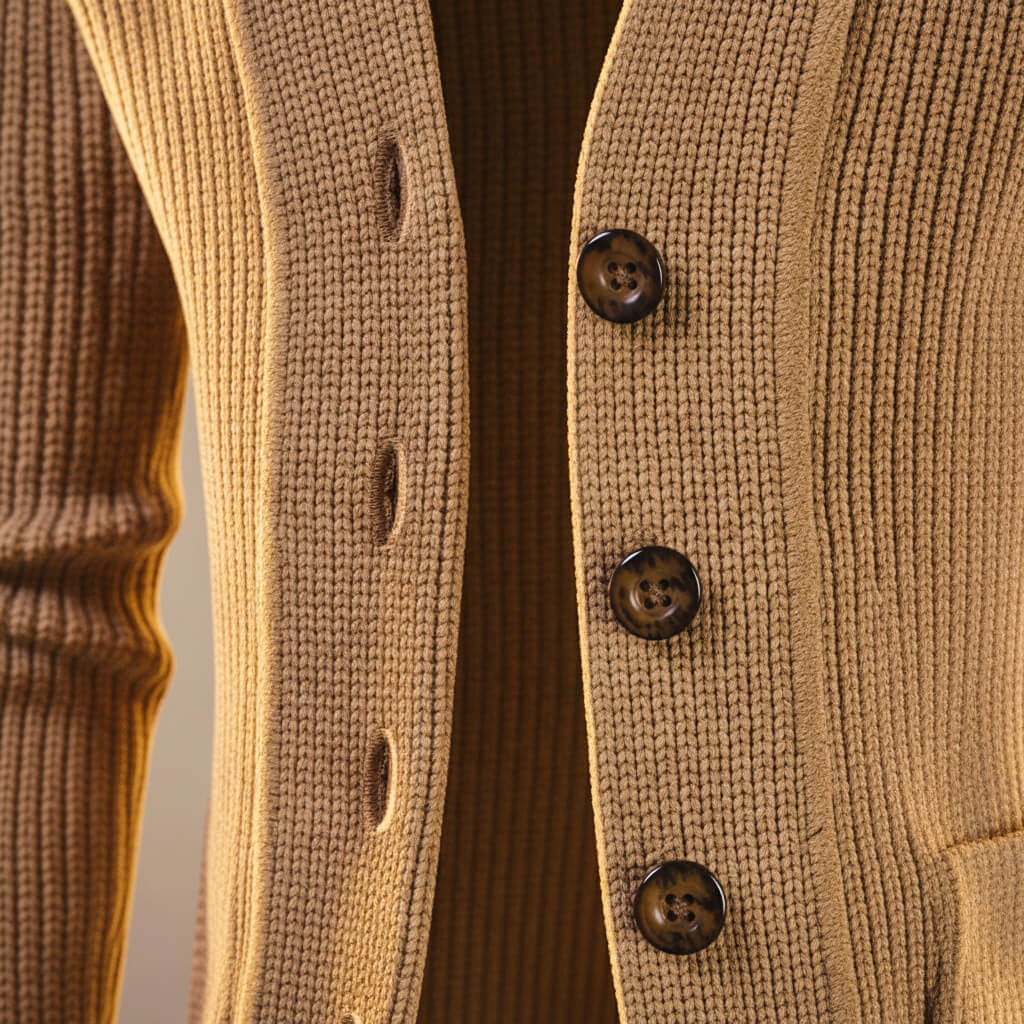 Andrew Virgin Knit Cardigan