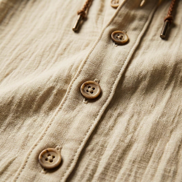 Miles Linen Hooded Jacket