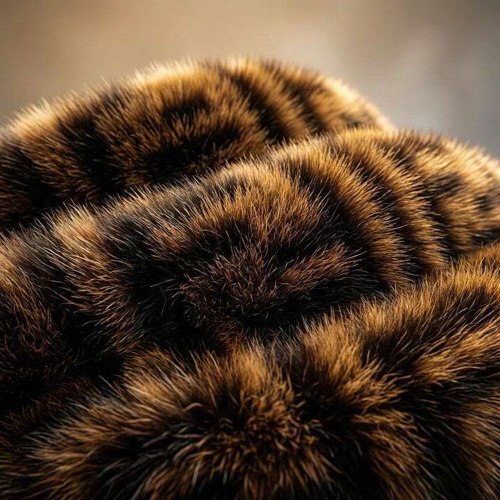 Sterling Prestige Hooded Fur Jacket