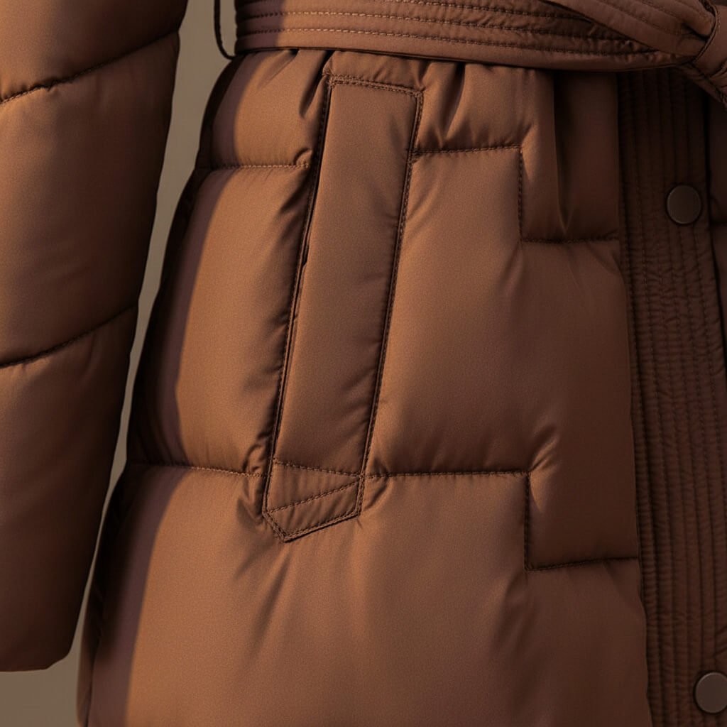 Anastasia Quilted Hooded Coat
