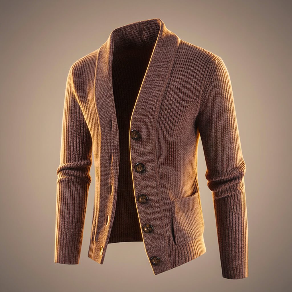 Andrew Virgin Knit Cardigan