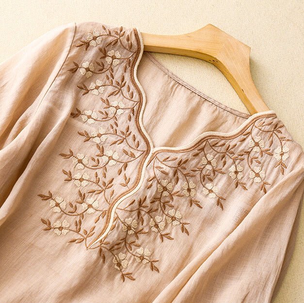 Iris -Linen Shirt