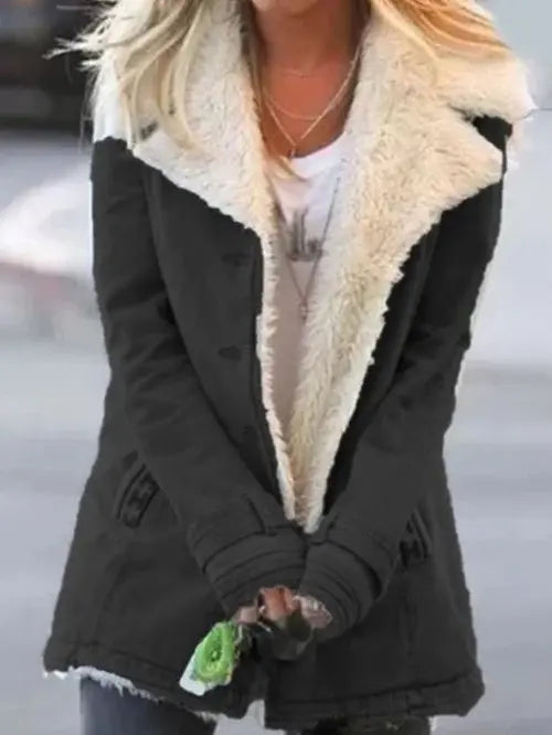 Paige | Stylish Winter Shearling Jacket