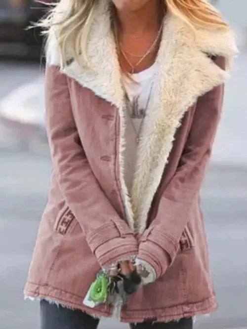 Paige | Stylish Winter Shearling Jacket