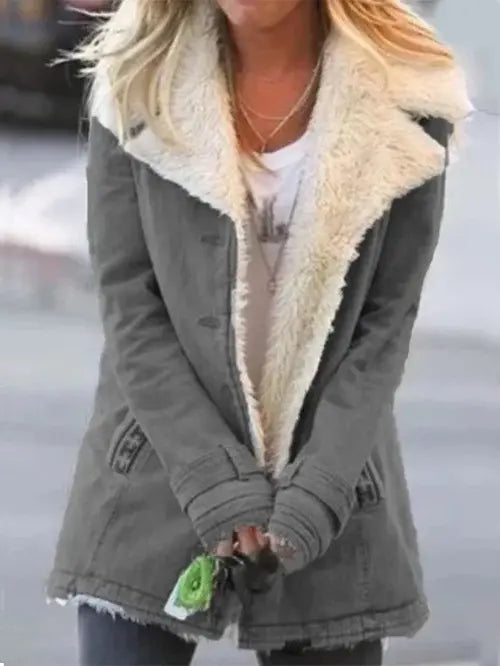 Paige | Stylish Winter Shearling Jacket