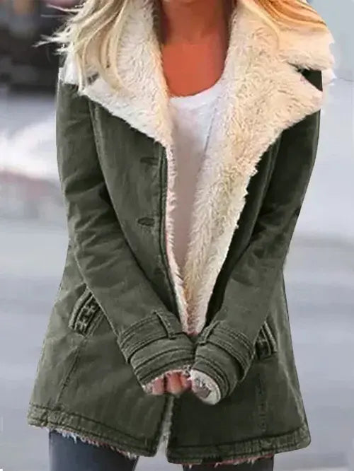 Paige | Stylish Winter Shearling Jacket