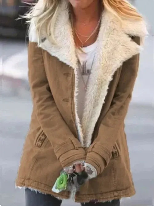 Paige | Stylish Winter Shearling Jacket