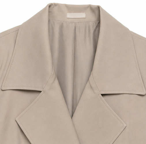 Hudson & Parker - Belted Double-Breasted Trench Coat