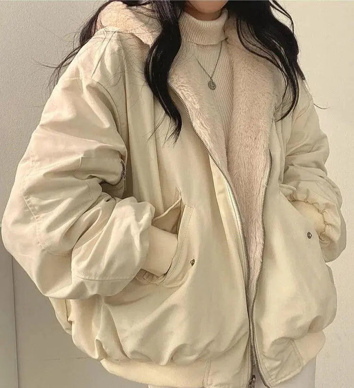 Heidi | Stylish Oversized Bomber Jacket