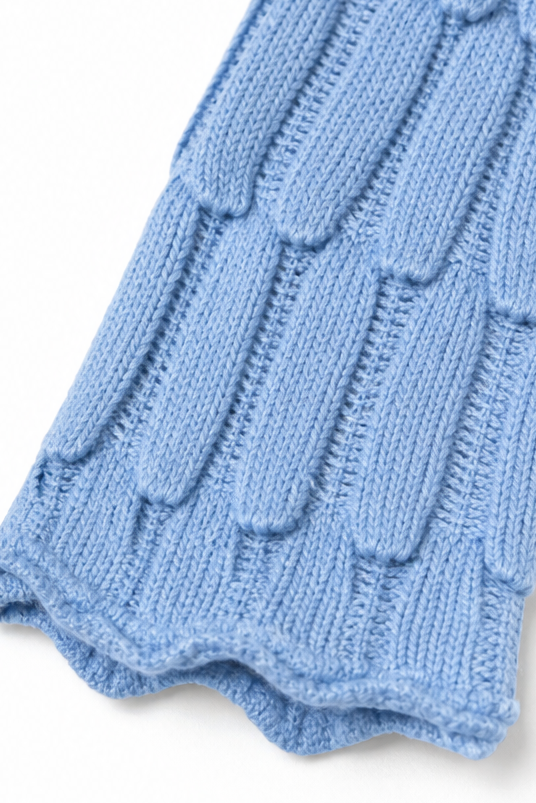 Hudson & Parker - Hollow-Out Leaf-Knit Oversized Sweater
