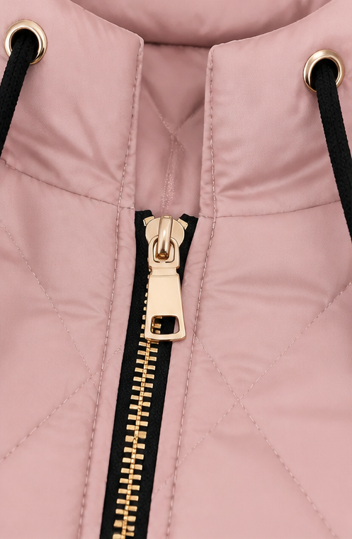 Hudson & Parker - Quilted Hooded Zip-Front Jacket